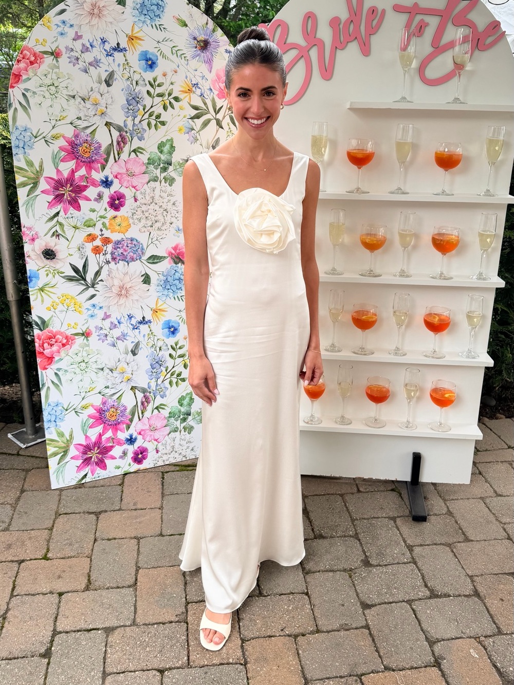 Caroline Constas Florentine bridal gown - bridal shower, bachelorette - Picture 5 of 8